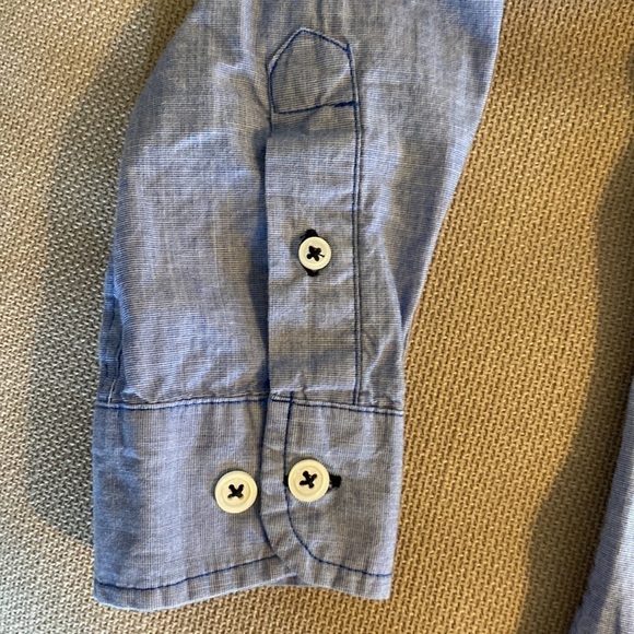 CHEROKEE long sleeve button down shirt Size 6/7 - Picture 4 of 5